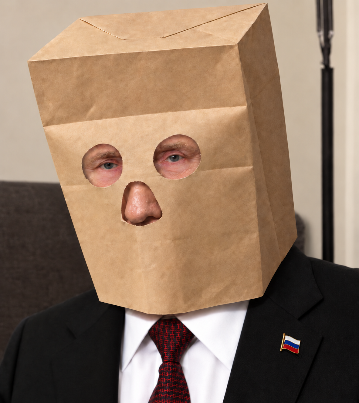 Archived portrait of Anonymous Putin